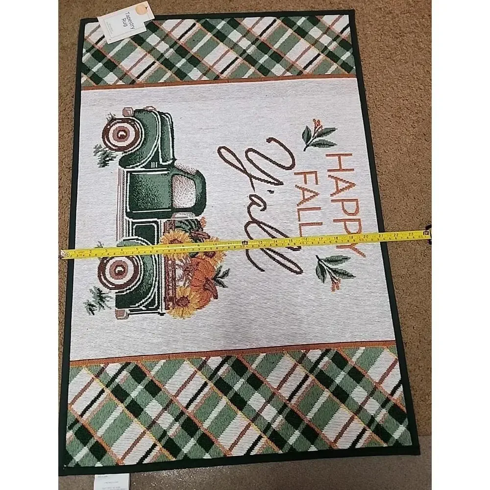 Perfect Harvest TAPESTRY - Happy Fall Y'all Truck Fall Autumn